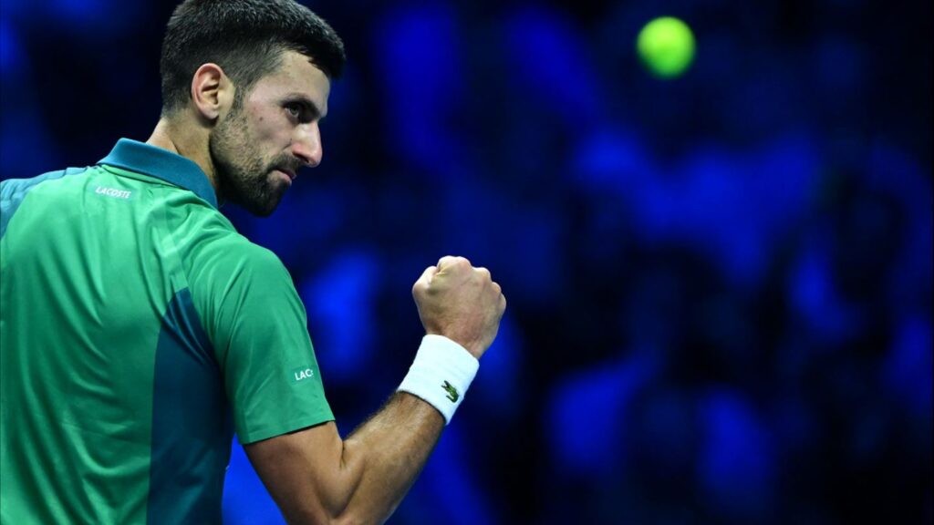 SHOW OF FORCE Novak Nears Record Breaking 7th ATP Finals Crown