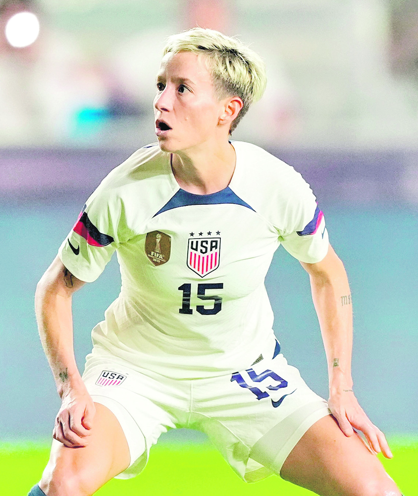 CHANGED ROLE, SAME GOAL Rapinoe aims to go out with a bang – Welcome to ...