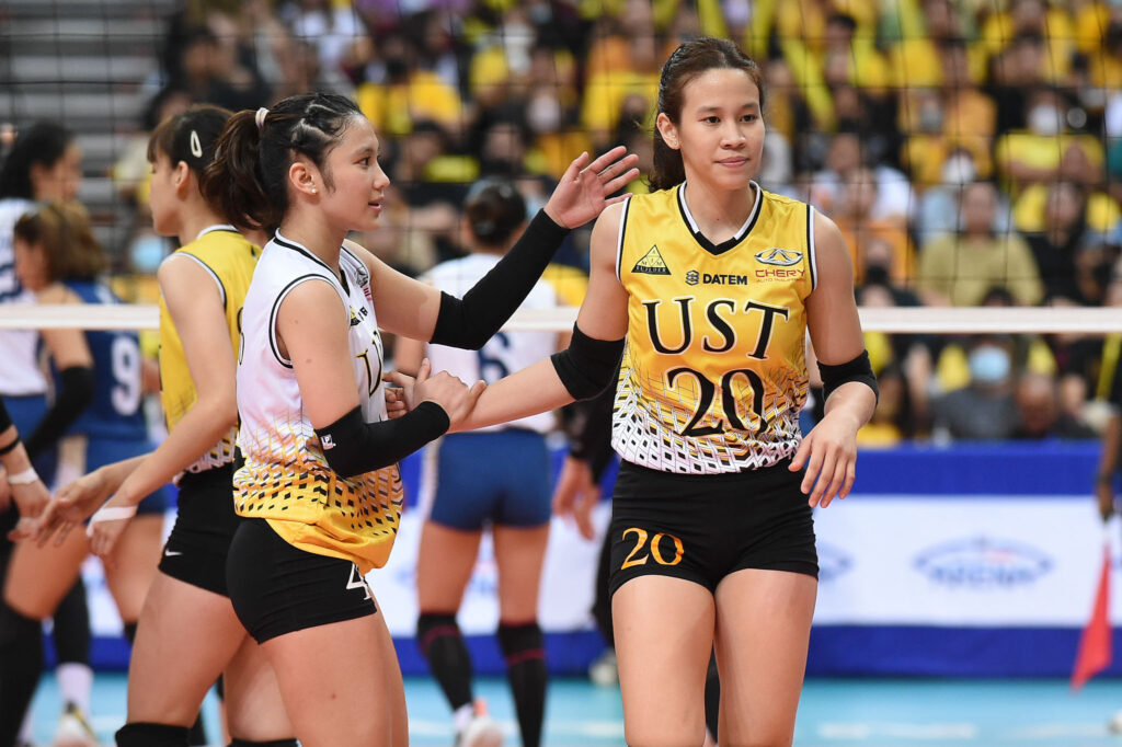 The Varsitarian on X: 'REBUILD-BELIEVE-ONE FOR UST' Here are the UST  Growling Tigers' training jerseys ahead of UAAP Season 84. The jersey design  includes the words rebuild and believe, as well as