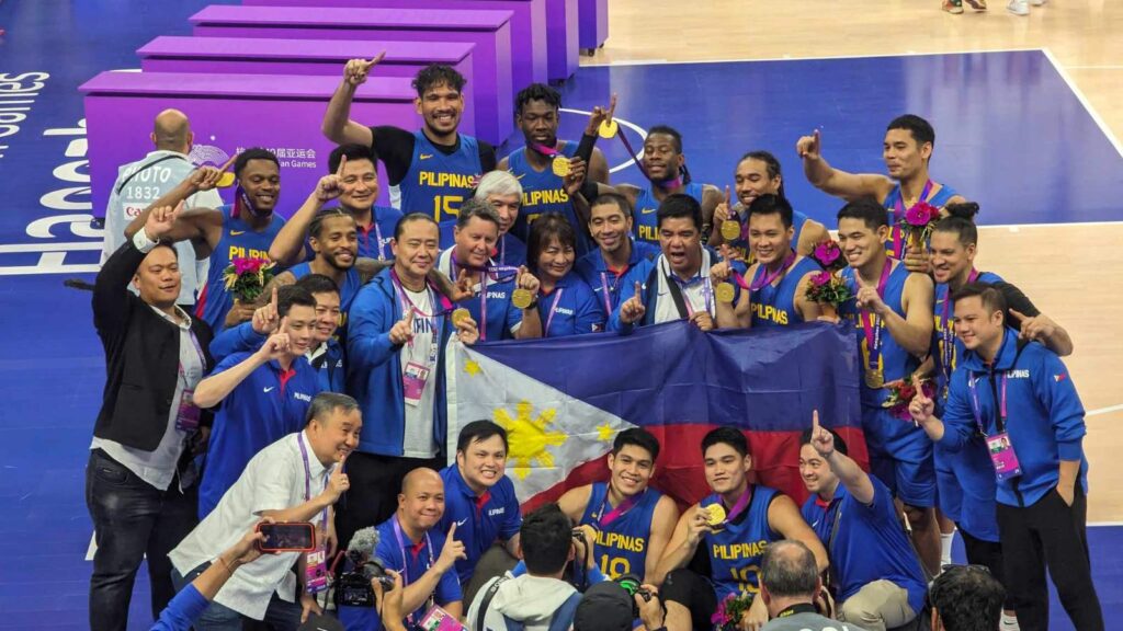 ALL-IMPORTANT GOLD — Basketball Victory Ends Pinoys’ 61 Years Of ...