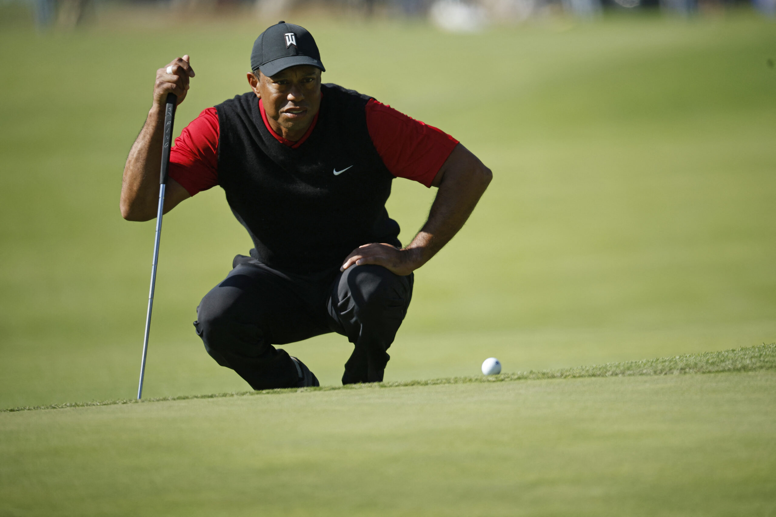MARKING THE TERRITORY — Tiger spotted as his course design stages PGA ...