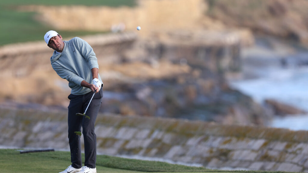 Scheffler shares early lead at Pebble Beach – Welcome to Tribune Sports!